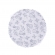 Fundo Rendado 07 25x100un - PRATA