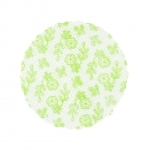 Fundo Rendado 09  25x100un - VERDE CLARO