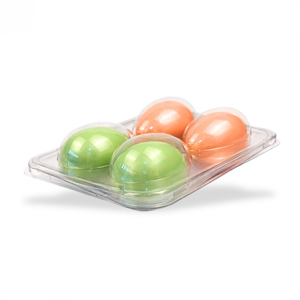 Bandeja 04 Ovos 50gr 36x05un - CRISTAL