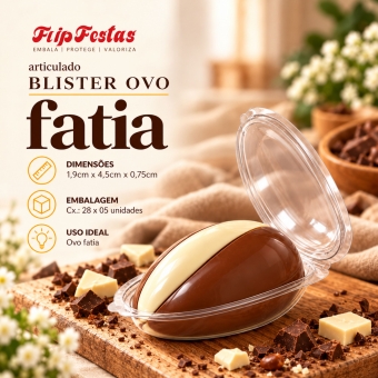 BLISTER OVO FATIA 28X05UN