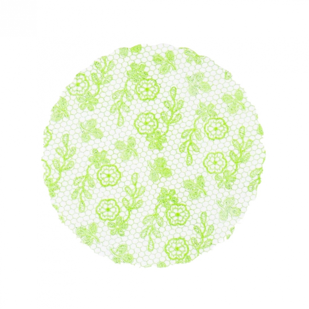 Fundo Rendado 07 25x100un - VERDE CLARO