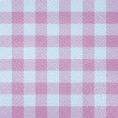 Guardanapo 30x31cm - 12x50un - XADREZ ROSA