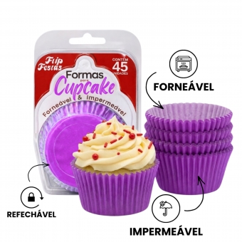 Forma para Cupcake 24x45un