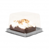 Mini Cake Box Quadrada 12x10un - CRISTAL