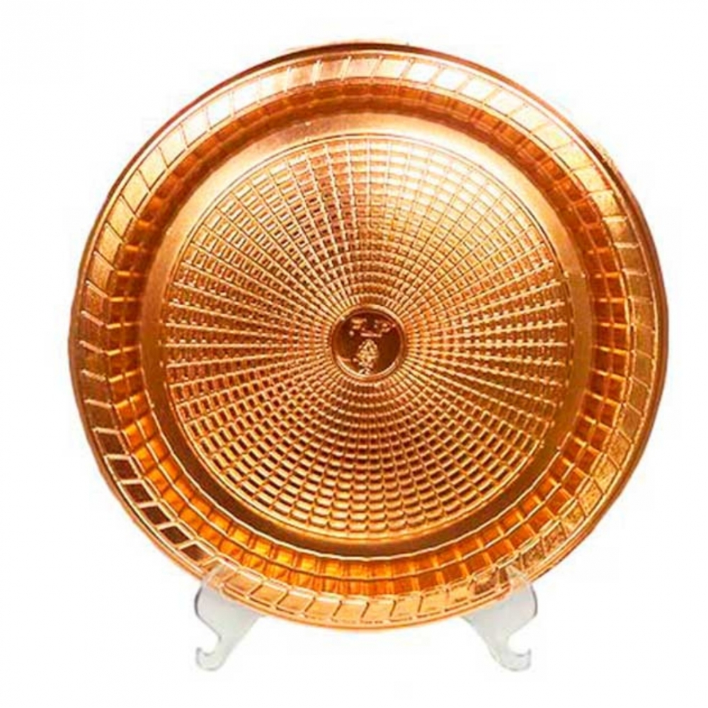 Prato 22Cm 25x06Un - OURO
