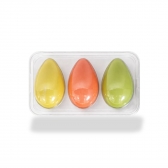 Bandeja 03 Ovos 50gr 36x05un - CRISTAL