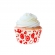 Forma para Cupcake 24x45un - CORAÇÃO
