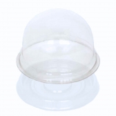 Mini Cake Box Redonda  12x10un - CRISTAL