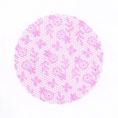 Fundo Rendado 07 25x100un - ROSA