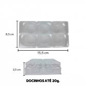 Candy Box 06 Cavidades 28x02un - CRISTAL