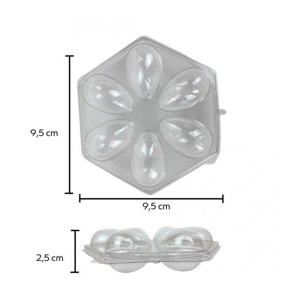 Bandeja 06 Ovos 50gr 12x05un - OVINHOS