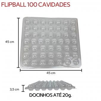Flipball 100 Cavidades 20x03un