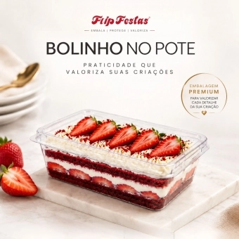 Bolinho no Pote 250ml 18x10un