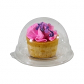 Mini Cake Box Redonda  12x10un - CRISTAL