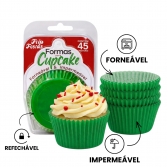 Forma para Cupcake 24x45un - VERDE ESCURO