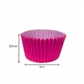 Forma para Cupcake 12x45un - ROSA