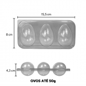 Bandeja 03 Ovos 50gr 36x05un - OVINHOS