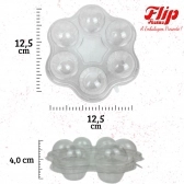 Flipball Guirlanda 06 Cavidades 24x05un - CRISTAL