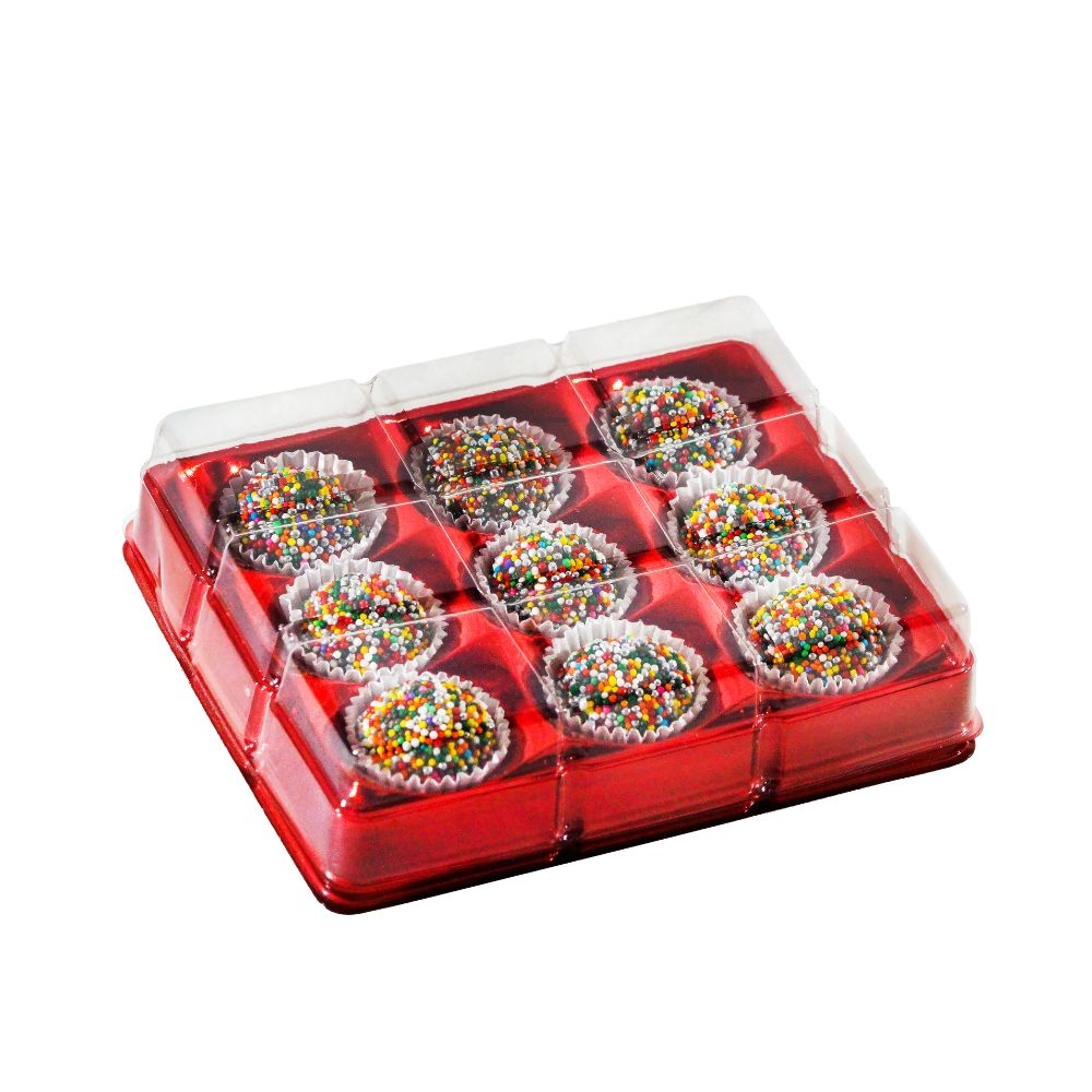 Candy Box 09 Cavidades 20x02un - VERMELHO METALIZADO