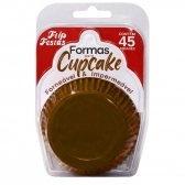 Forma para Cupcake 24x45un - MARROM