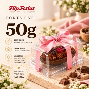 Porta Ovo 50g 16x10un