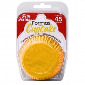 Forma para Cupcake 24x45un - AMARELO