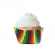 Forma para Cupcake 24x45un - ARCO IRIS