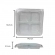 Flip Sweet Cake Tampa Reta 24x05un - CRISTAL